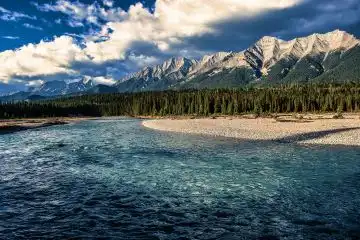 stunning scenery in Banff Canada